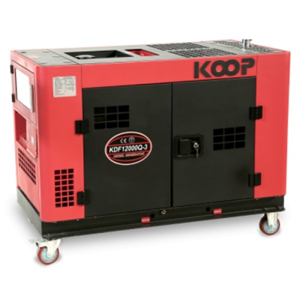 Máy phát điện diesel KOOP KDF12000Q-3 (11kva 3 pha chống ồn)