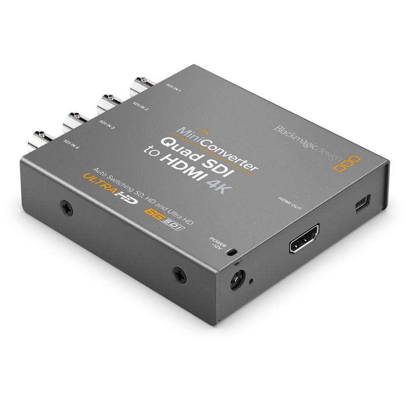 Card Kĩ xảo Blackmagic Mini Converter - Quad SDI to HDMI 4K 2