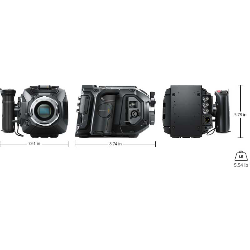 Thiết bị ghi hình Blackmagic URSA Mini 4K PL