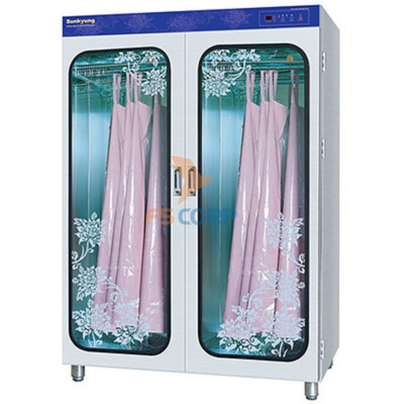 Tủ tiệt trùng quần áo, tạp dề Sunkyung SK-8218U