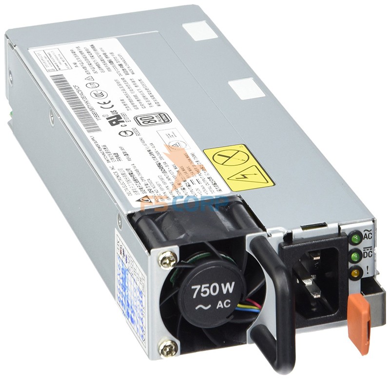 IBM 00AL533 System x 550W High Efficiency Platinum AC Power Supply for x3500 M5