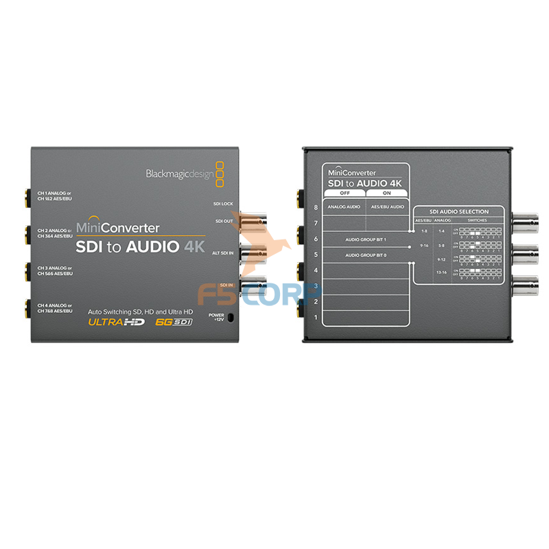 Card kĩ xảo Blackmagic Mini Converter - Audio to SDI