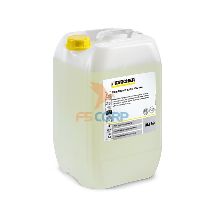 Hóa chất tẩy rửa dầu mỡ Karcher 20L RM 59 (6.295-192.0)