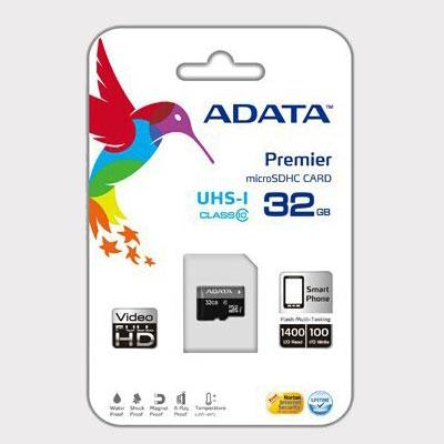 Thẻ nhớ Micro32GB Adata Class10