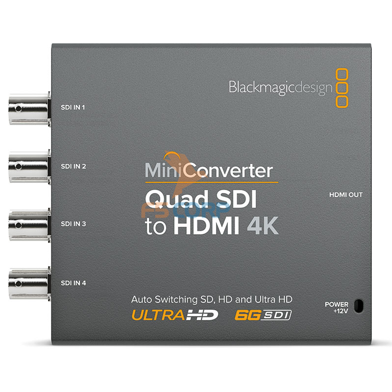 Card Kĩ xảo Blackmagic Mini Converter - Quad SDI to HDMI 4K 2