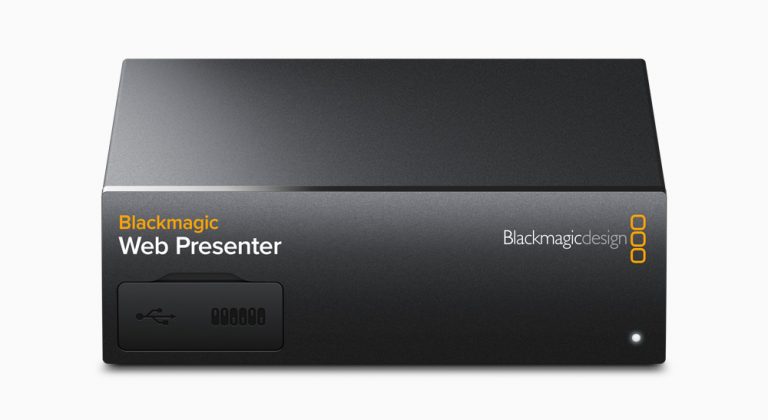 Blackmagic Web Presenter