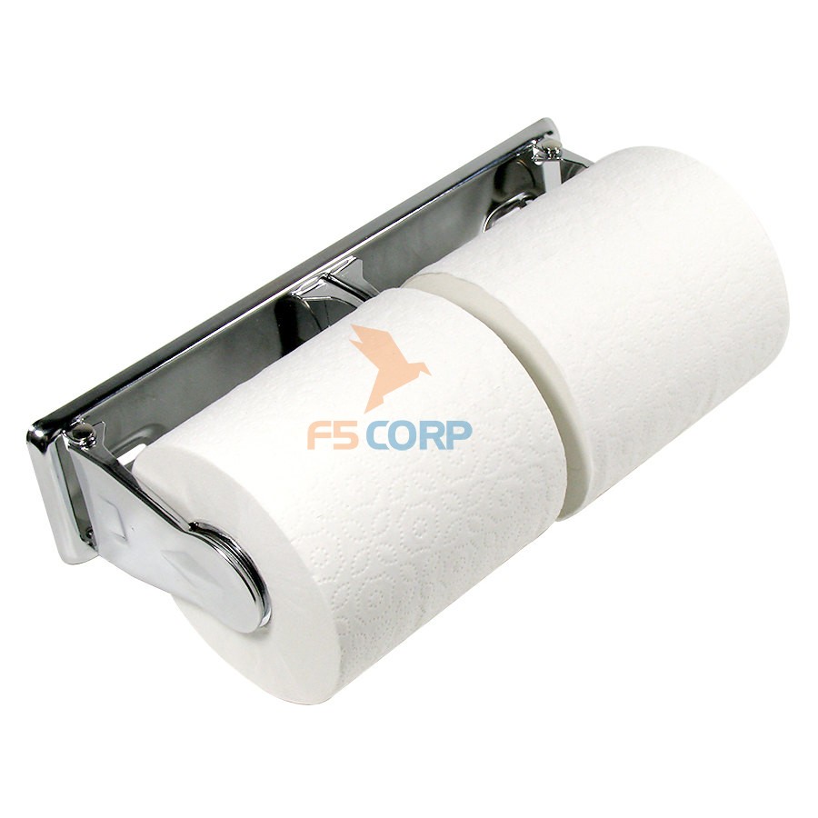 Giá treo giấy vệ sinh đôi tự khóa Smart Eco