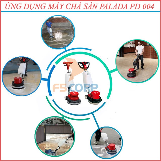 Máy chà sàn tạ Palada PD 004