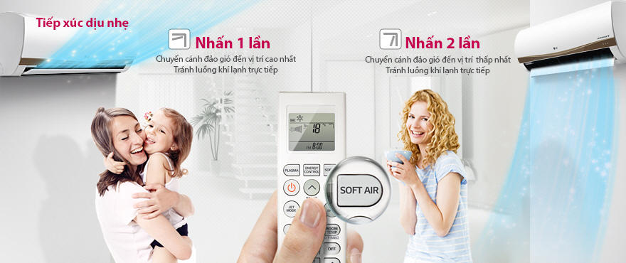 Điều hòa LG 2 chiều Inverter B24ENC (R410A) 24000BTU