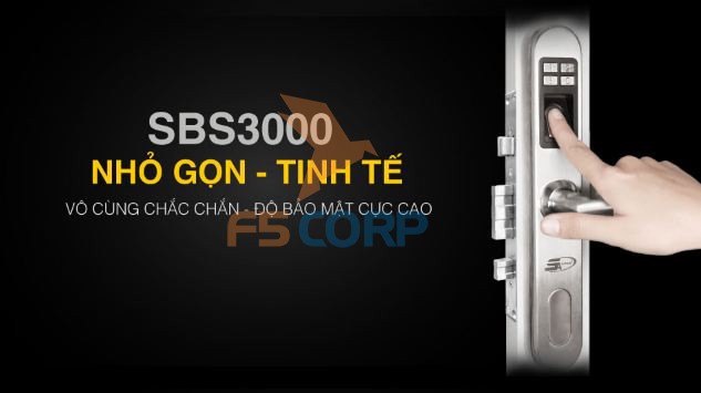 Khóa cửa vân tay cao cấp 5ASYSTEMS SBS3000