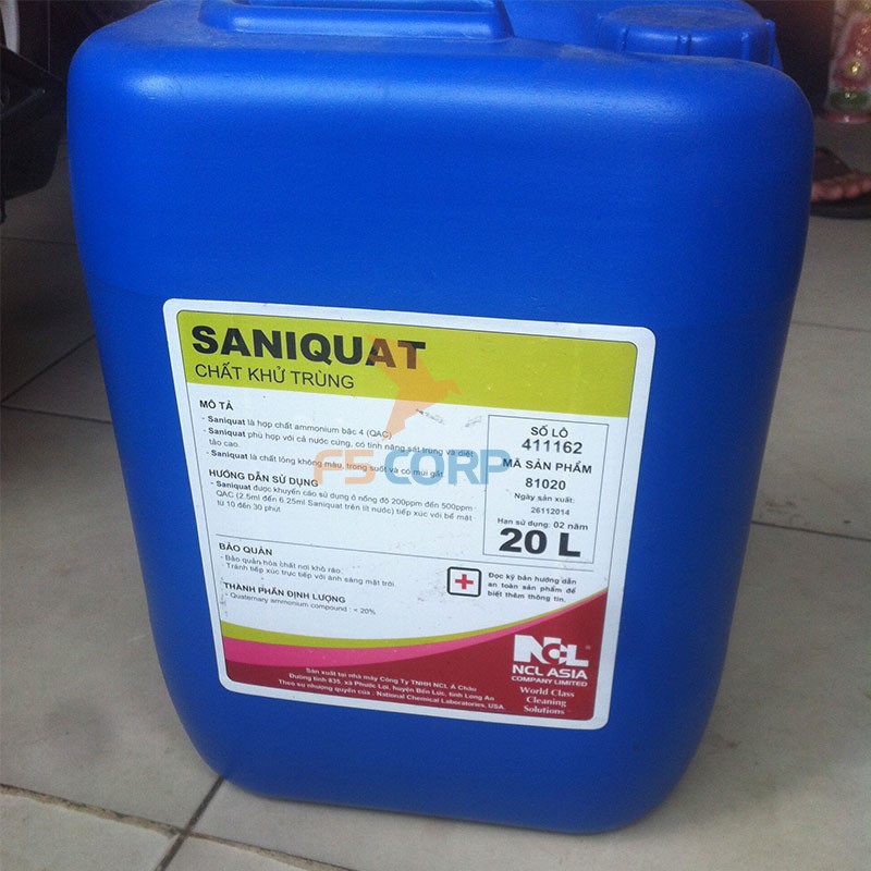Dung dịch khử trùng Saniquat NCL 20L