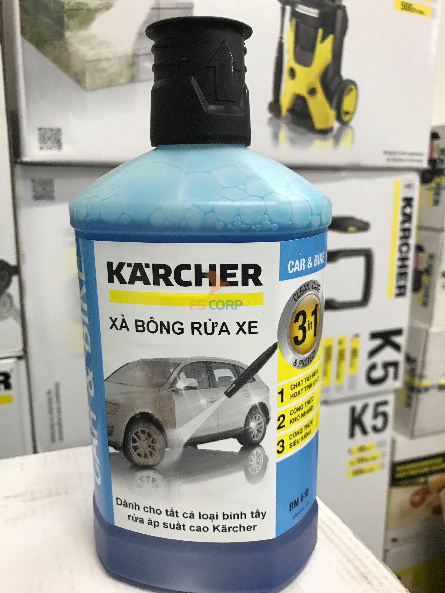 Nước rửa Karcher 3 in 1 - 1L (6.295-750.0)