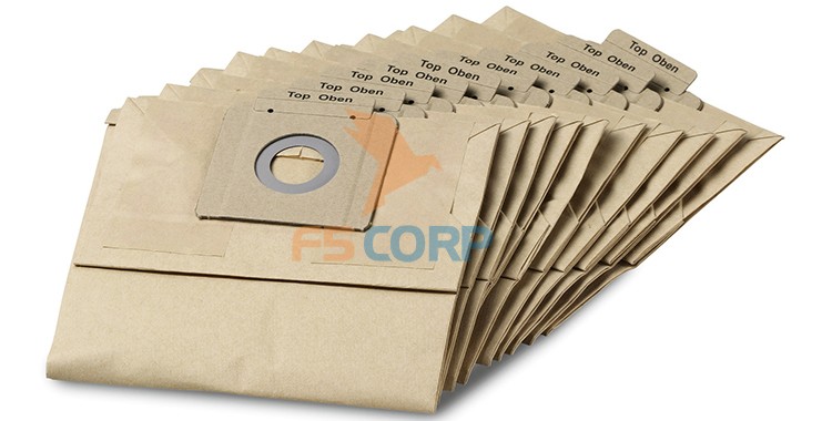 Túi bụi Karcher T12/1 - Paper filtering bag 10 St (6.904-312.0)