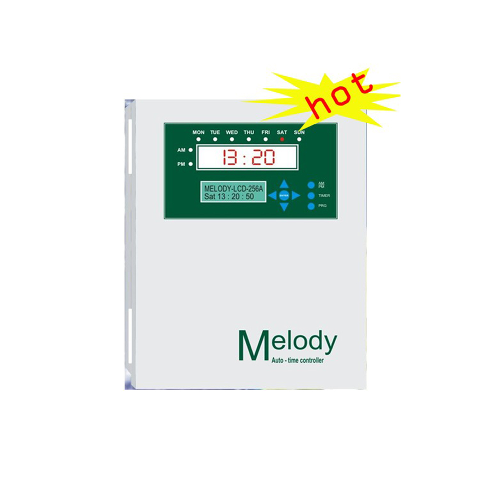 Trung tâm báo giờ tự động Melody LCD 256A