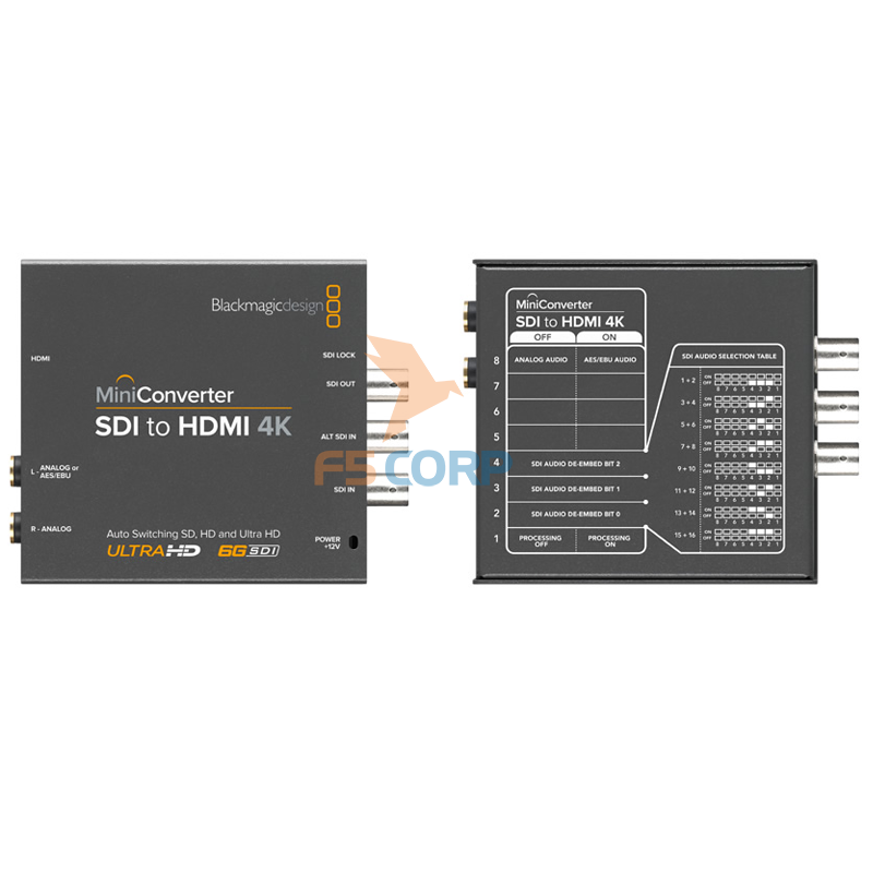 Card kĩ xảo Blackmagic Mini Converter - SDI to HDMI 4K