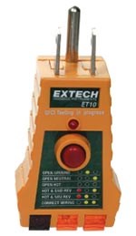 Phích kiểm tra hệ thống dây điện Extech  ET15-10PK