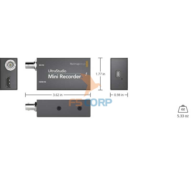 Card Kỹ Xảo BlackMagic Design UltraStudio Mini Recorder