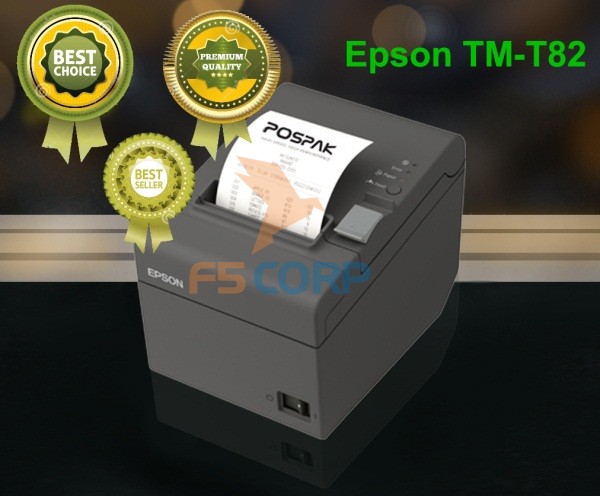 Máy in nhiệt Epson TM-T82 Cổng kết nối: USB