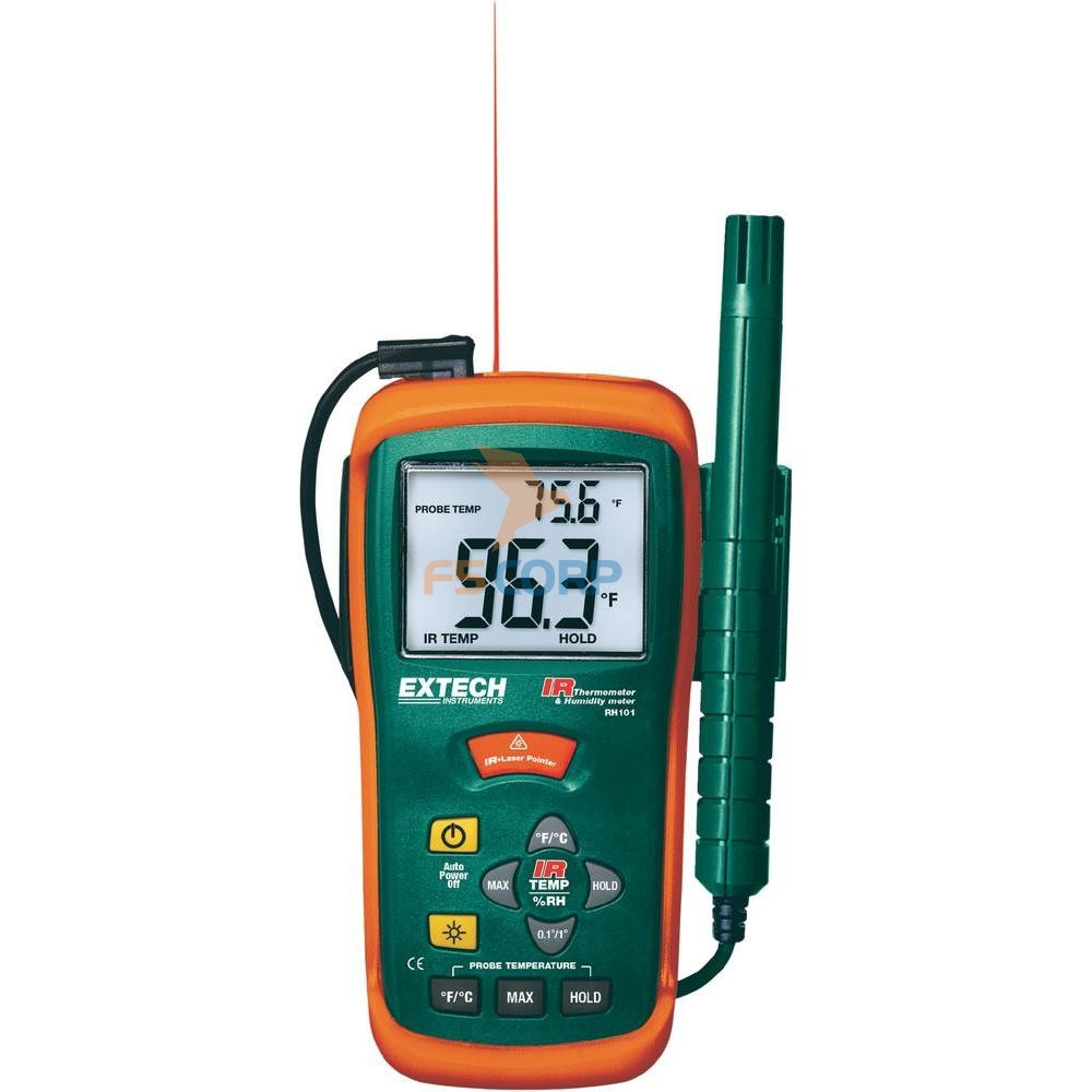 Máy đo nhiệt độ, độ ẩm, nhiệt độ bằng hồng ngoại Extech RH101