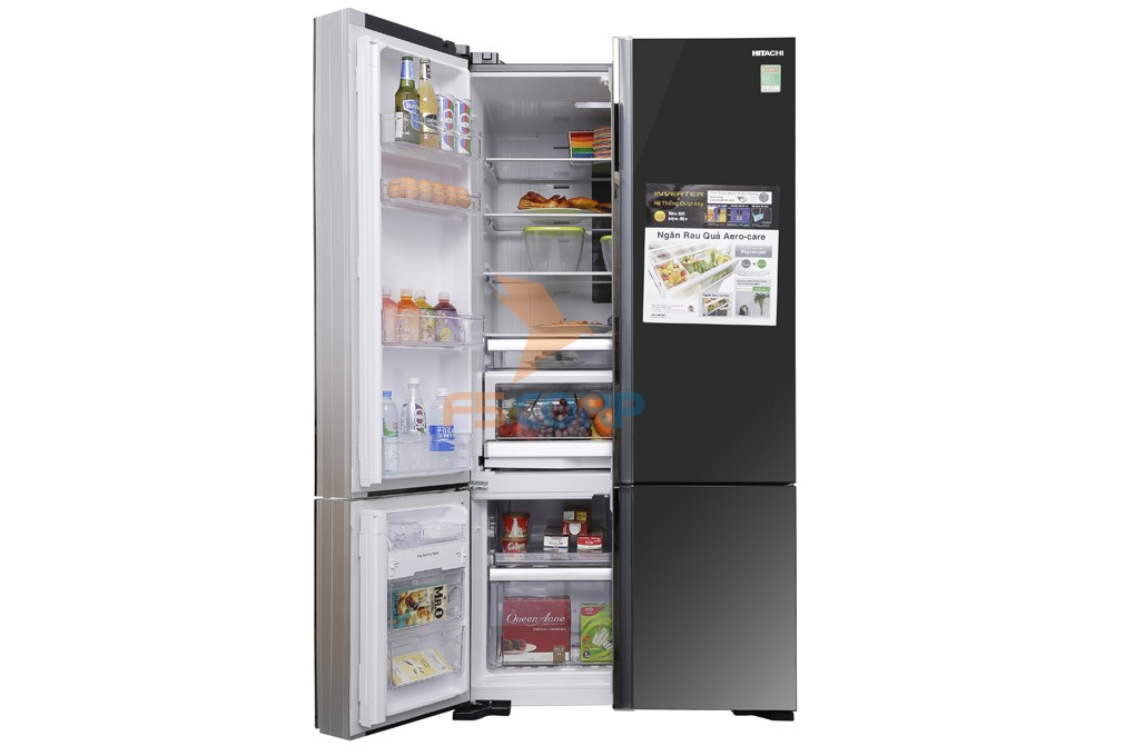 Tủ lạnh Hitachi Inverter 640 lít R-WB800PGV5 GBK