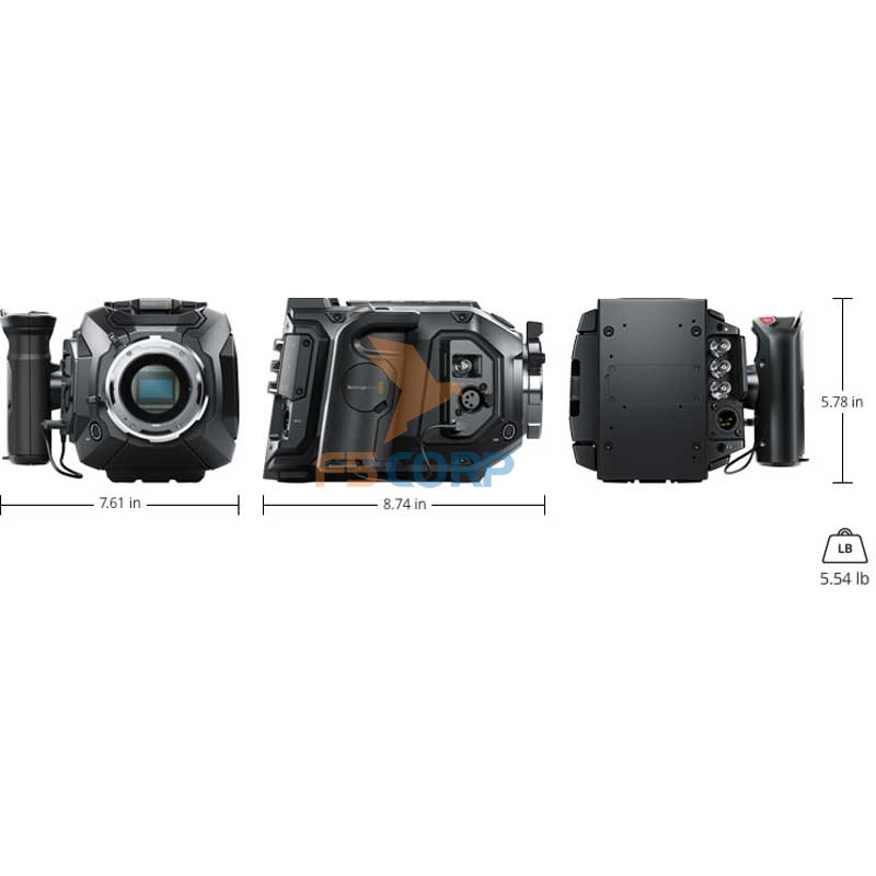 Thiết bị ghi hình Blackmagic URSA Mini 4K PL