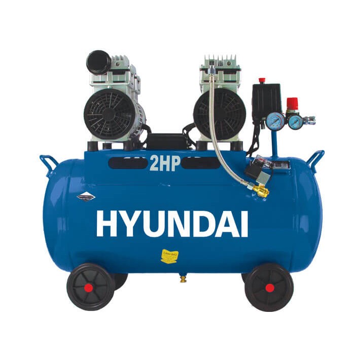 Máy nén khí không dầu Hyundai AH2-150 - 50 Lít 2HP