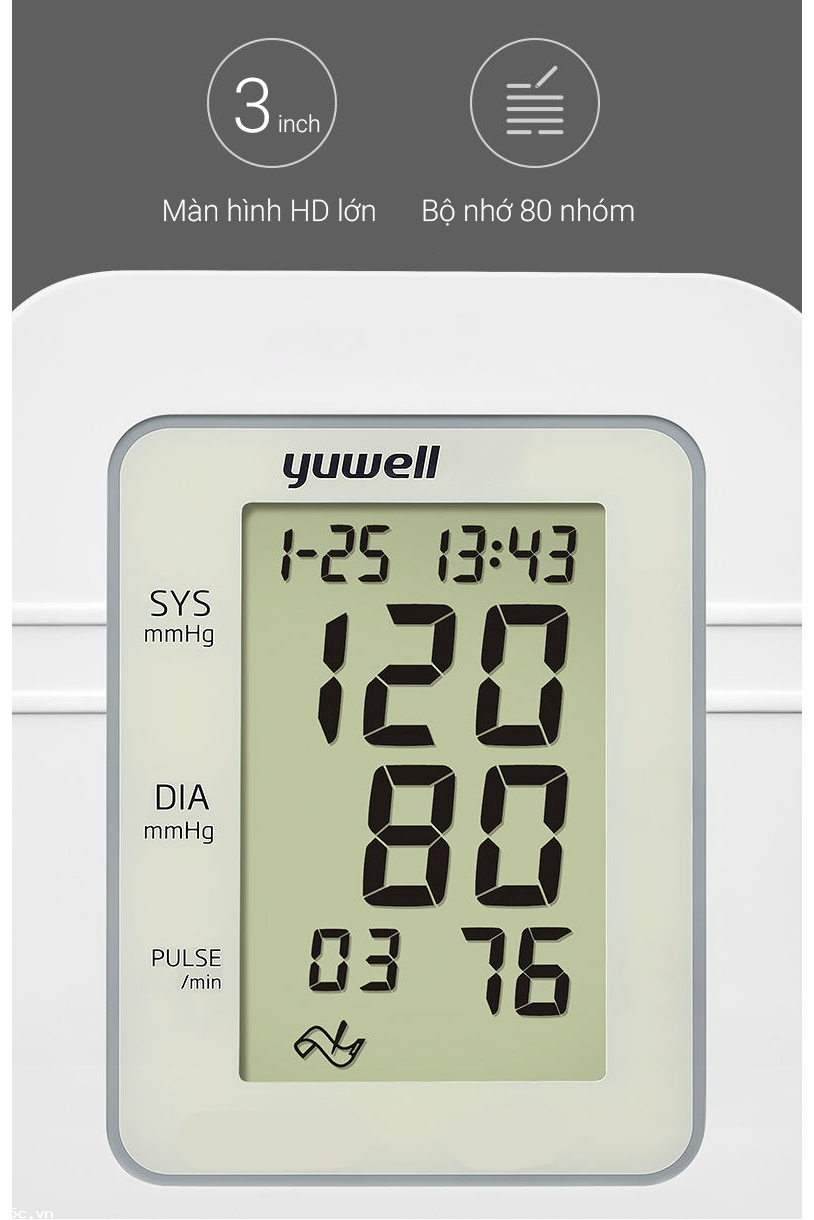 Máy đo huyết áp YUWELL YE660C