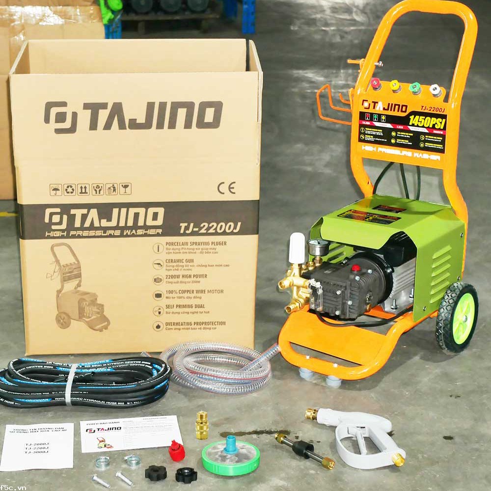 Máy phun xịt rửa xe cao áp TAJINO 2.2KW - TJ-2200J