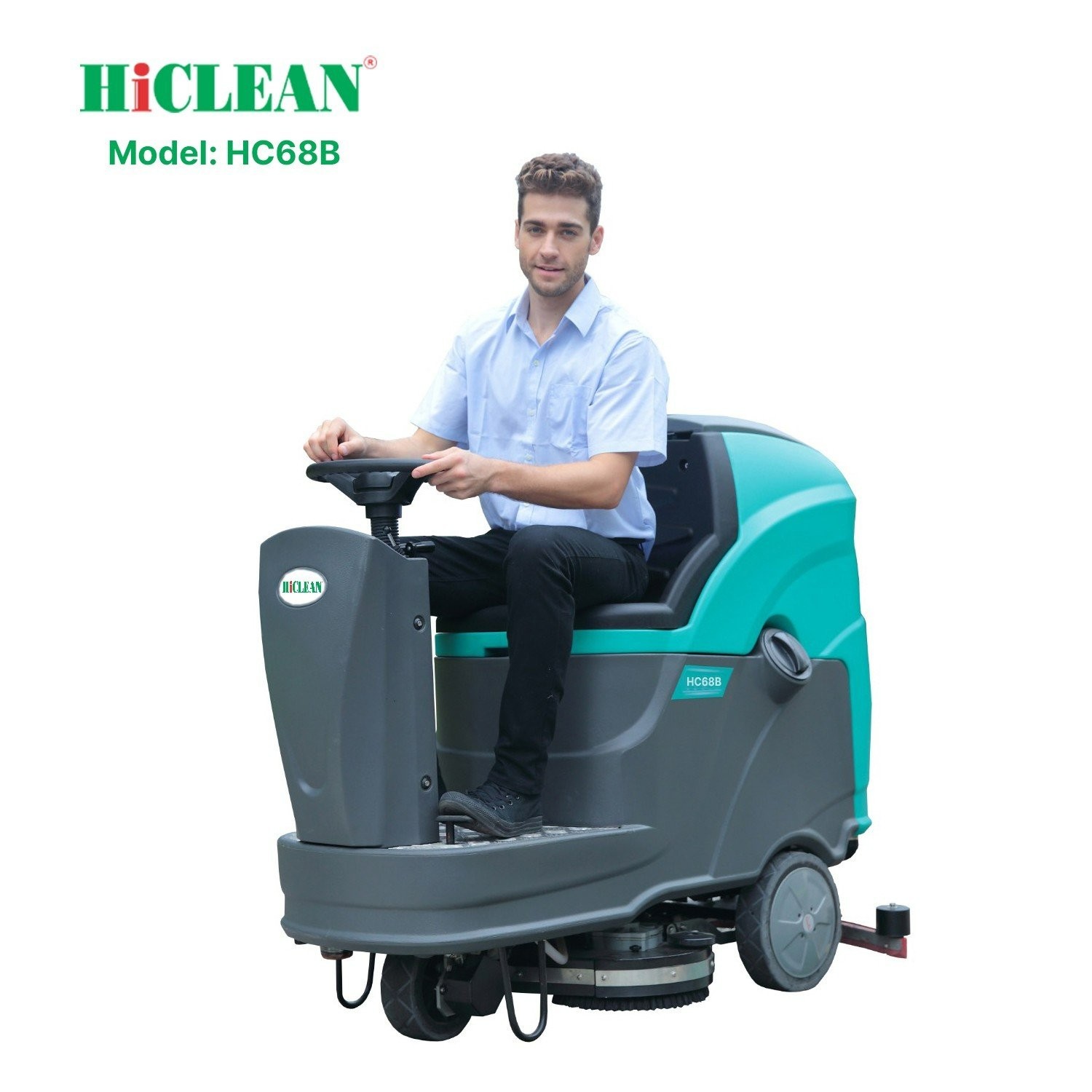 Máy chà sàn liên hợp ngồi lái HiClean HC68B