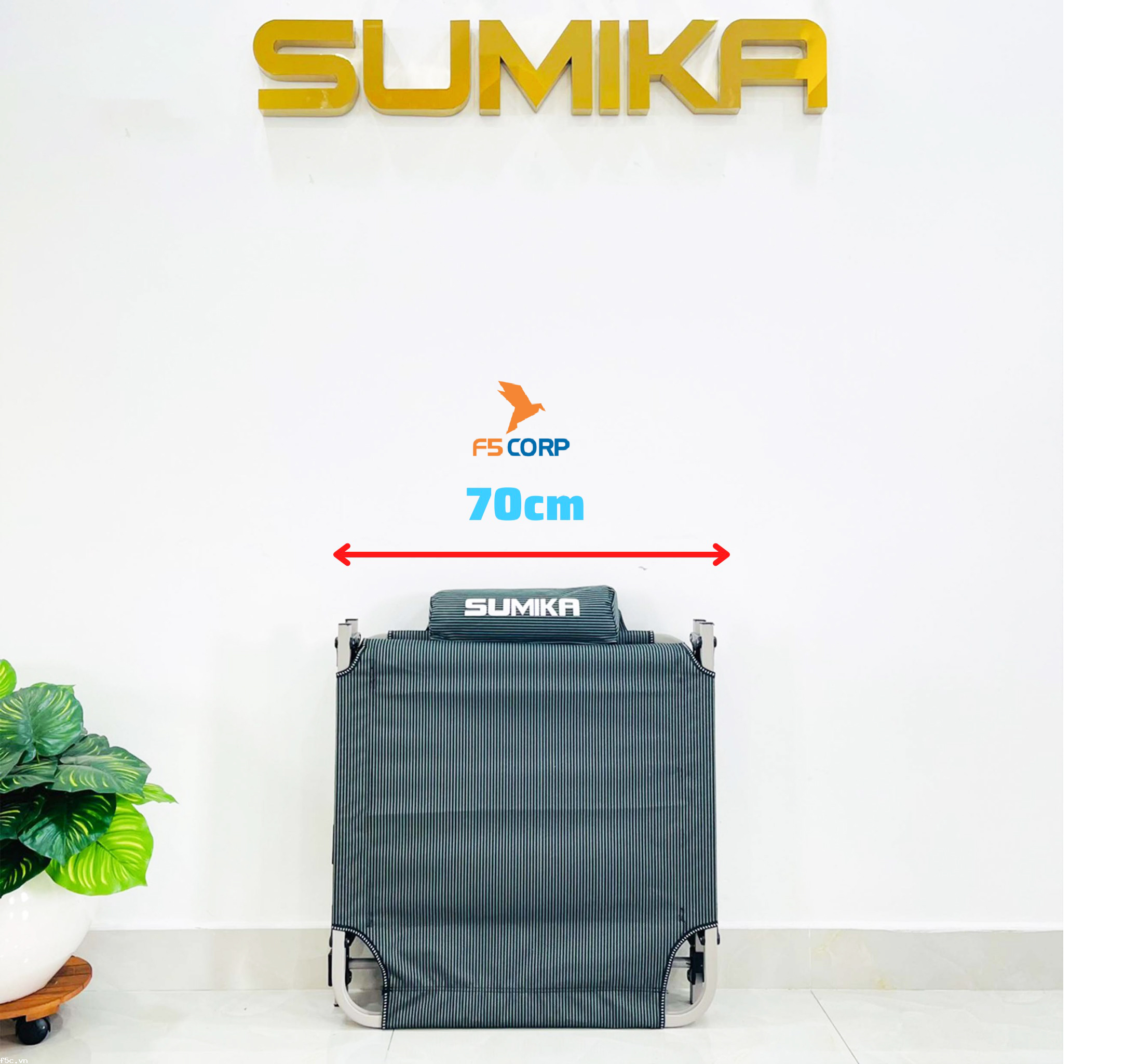 Giường bố xếp gọn đa năng SUMIKA 183