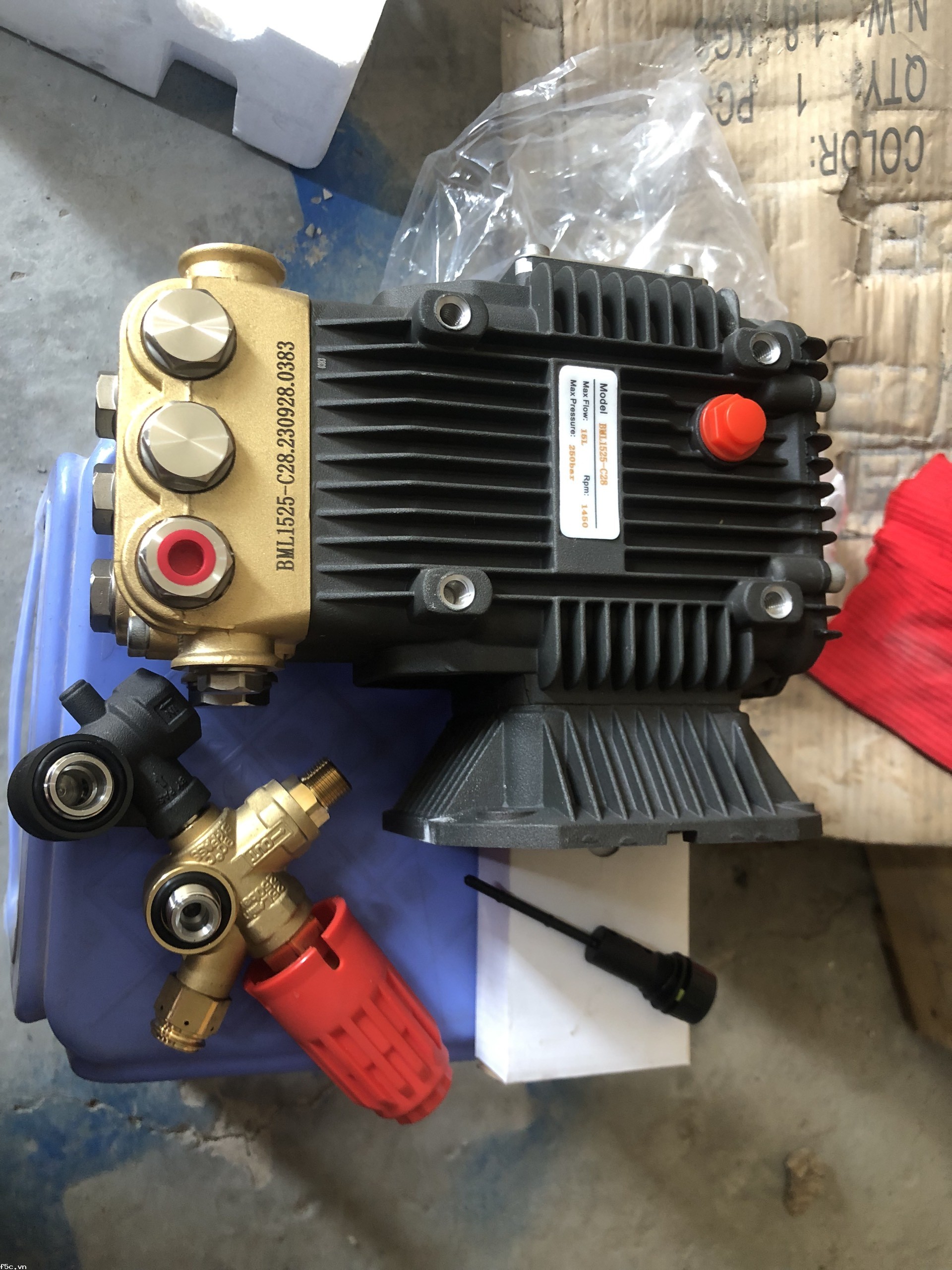 Đầu bơm máy rửa xe áp lực cao PROJET BM1525-C28