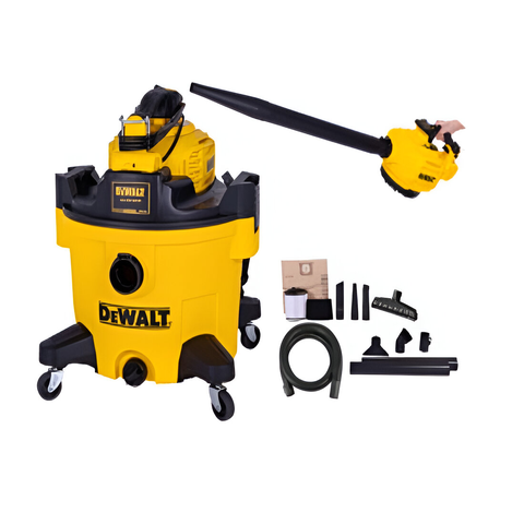 Máy hút bụi hút 4 chức năng Dewalt DXV234P 34 Lít - Ướt/Khô/Thổi/ máy thổi cầm tay 