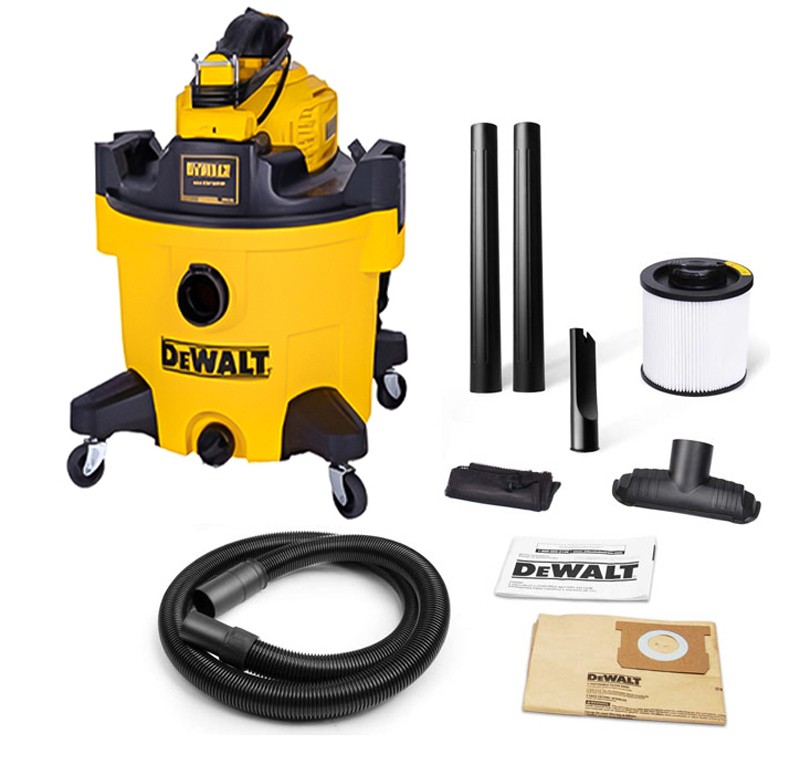 Máy hút bụi hút 4 chức năng Dewalt DXV234P 34 Lít - Ướt/Khô/Thổi/ máy thổi cầm tay 