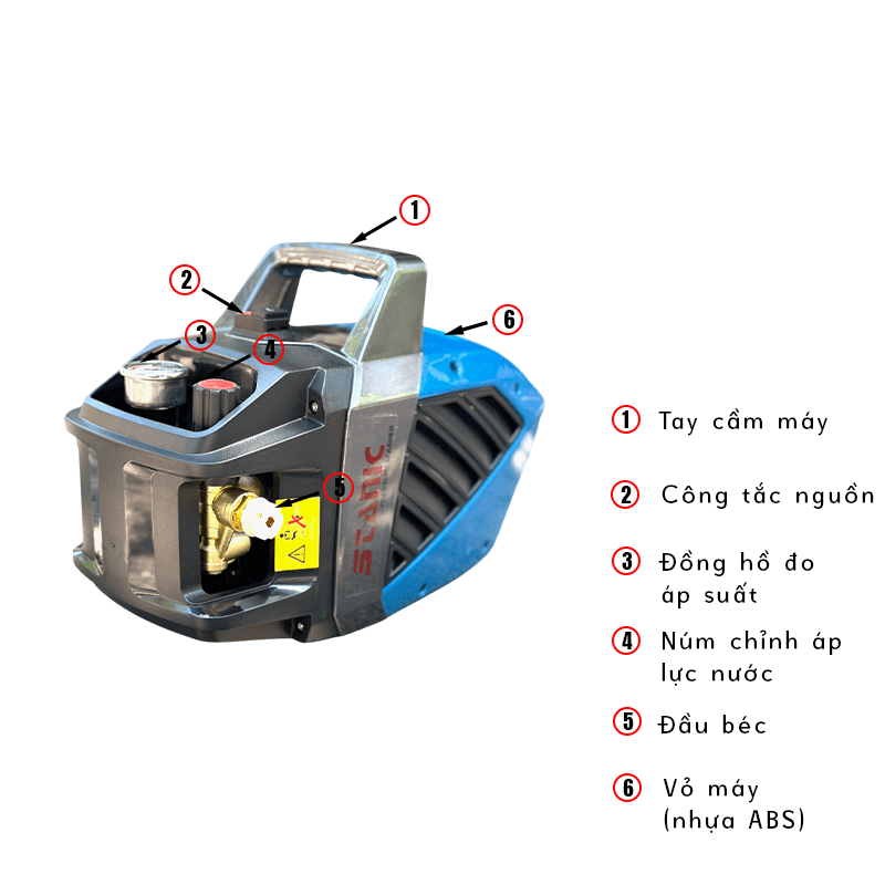 Máy phun rửa áp lực STANIC SNP3000