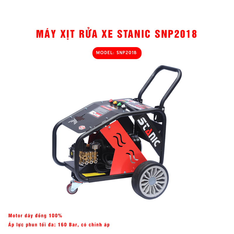 Máy phun rửa áp lực cao STANIC SNP2018 160 Bar