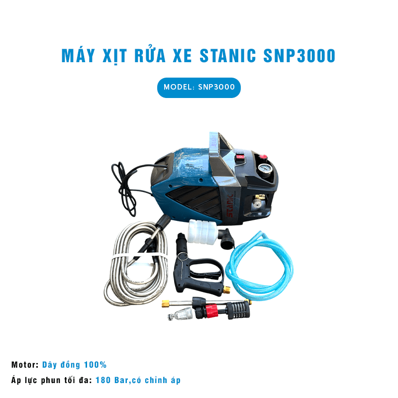 Máy phun rửa áp lực STANIC SNP3000