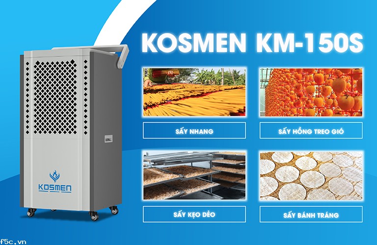 Máy hút ẩm công nghiệp Kosmen KM-150S