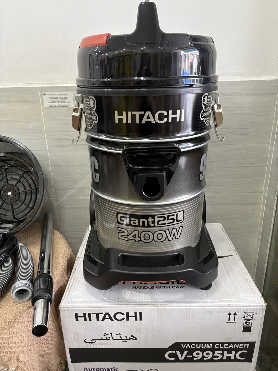 Máy Hút Bụi Công Nghiệp Hitachi CV-995HC