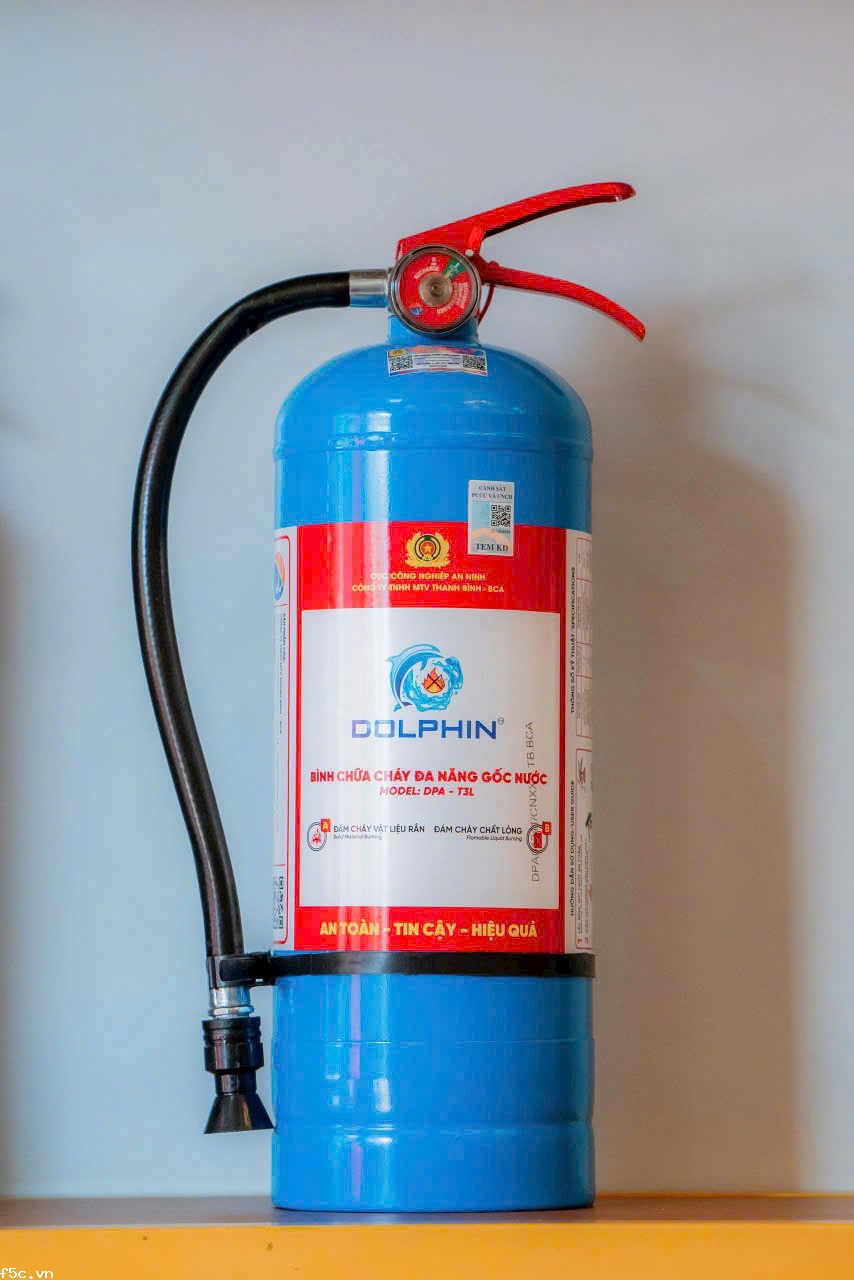 Bình chữa cháy đa năng gốc nước Dolphin DPA-T3L