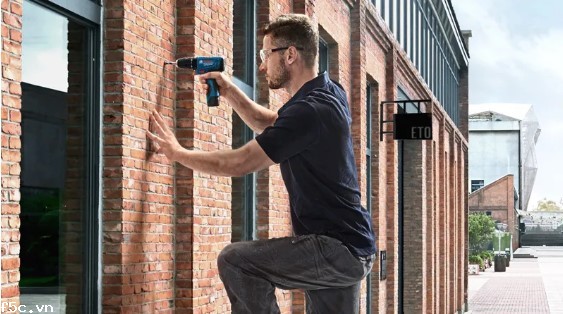 Máy khoan động lực Bosch GSB 120-LI GEN II | Dùng pin 12V | 2 Pin + Sạc