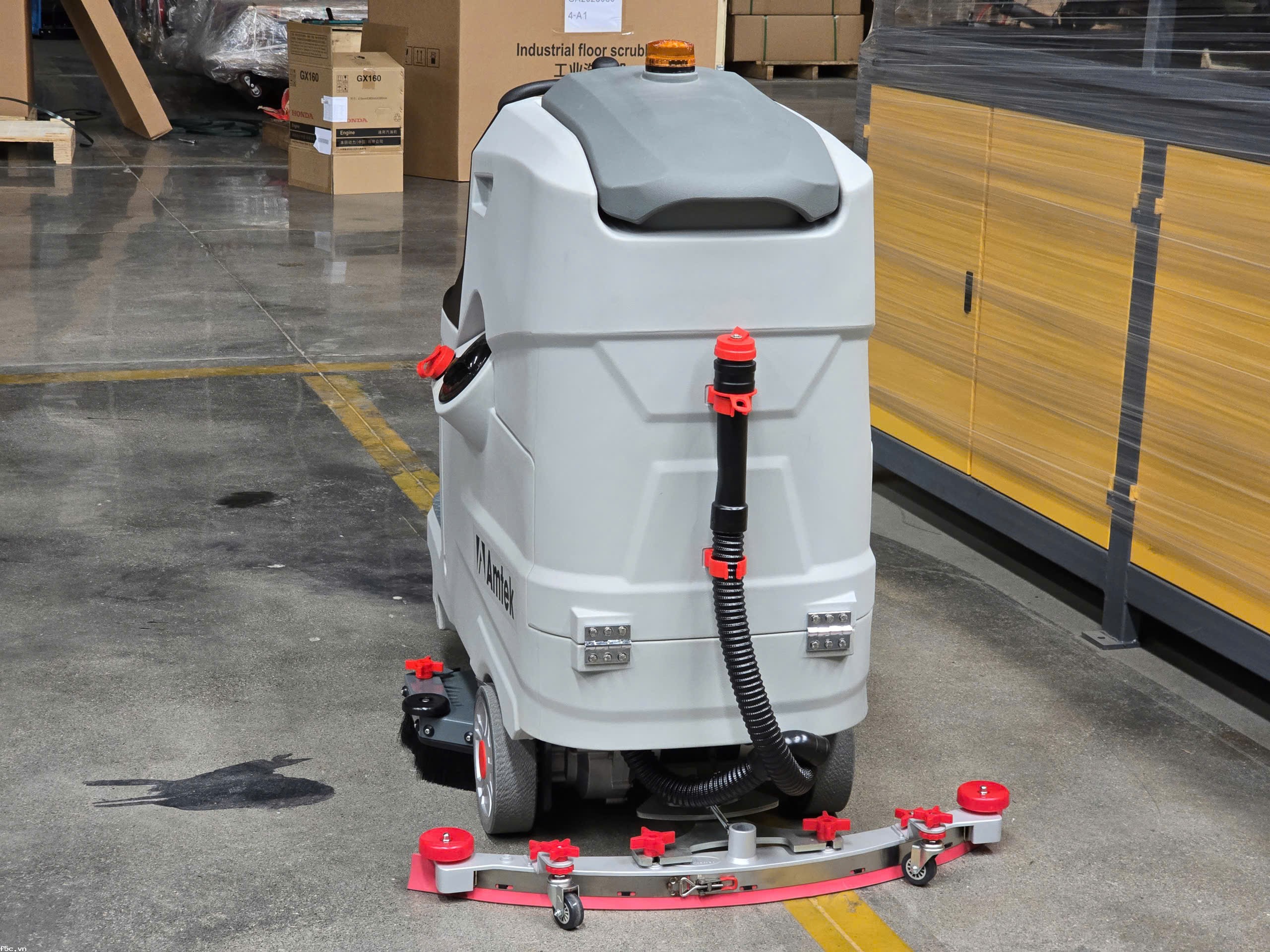 Máy chà sàn liên hợp đấy tay AT-W8 ( đã gồm acquy, sạc)