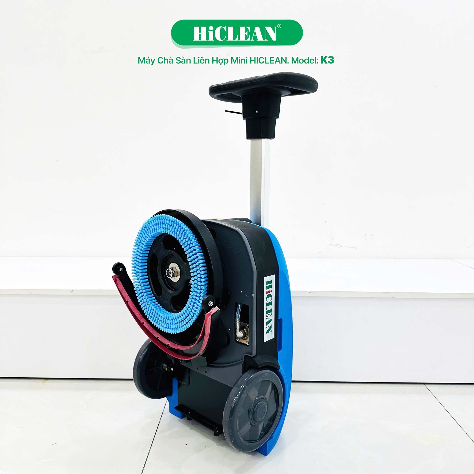 Máy chà sàn liên hợp mini Hiclean K3 ( Dùng pin)