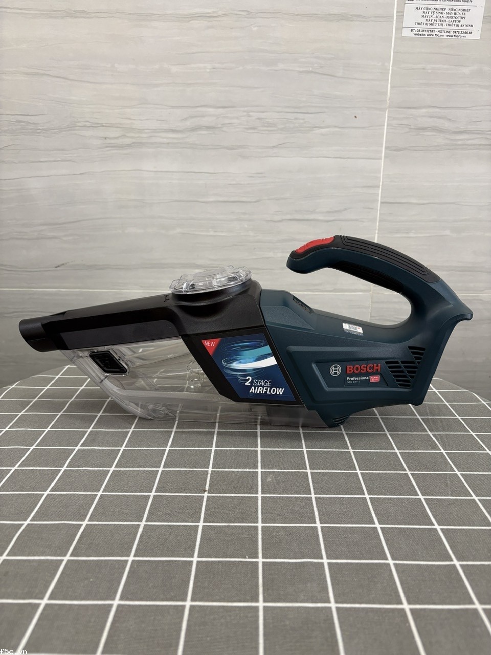 Máy hút bụi dùng pin Bosch GAS 18V-1 (SOLO) chưa bao gồm Pin, Sạc