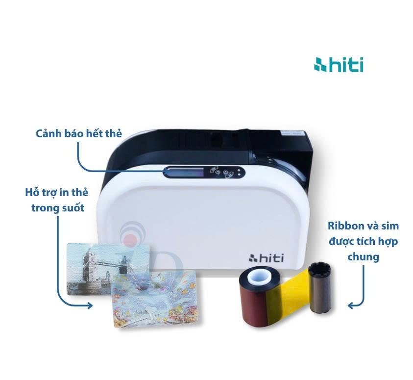 Máy in thẻ nhựa HiTi CS270E
