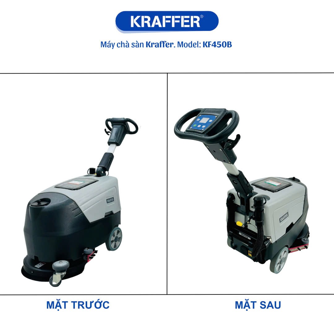 Máy chà sàn liên hợp KRAFFER KF450B (dùng bình) 