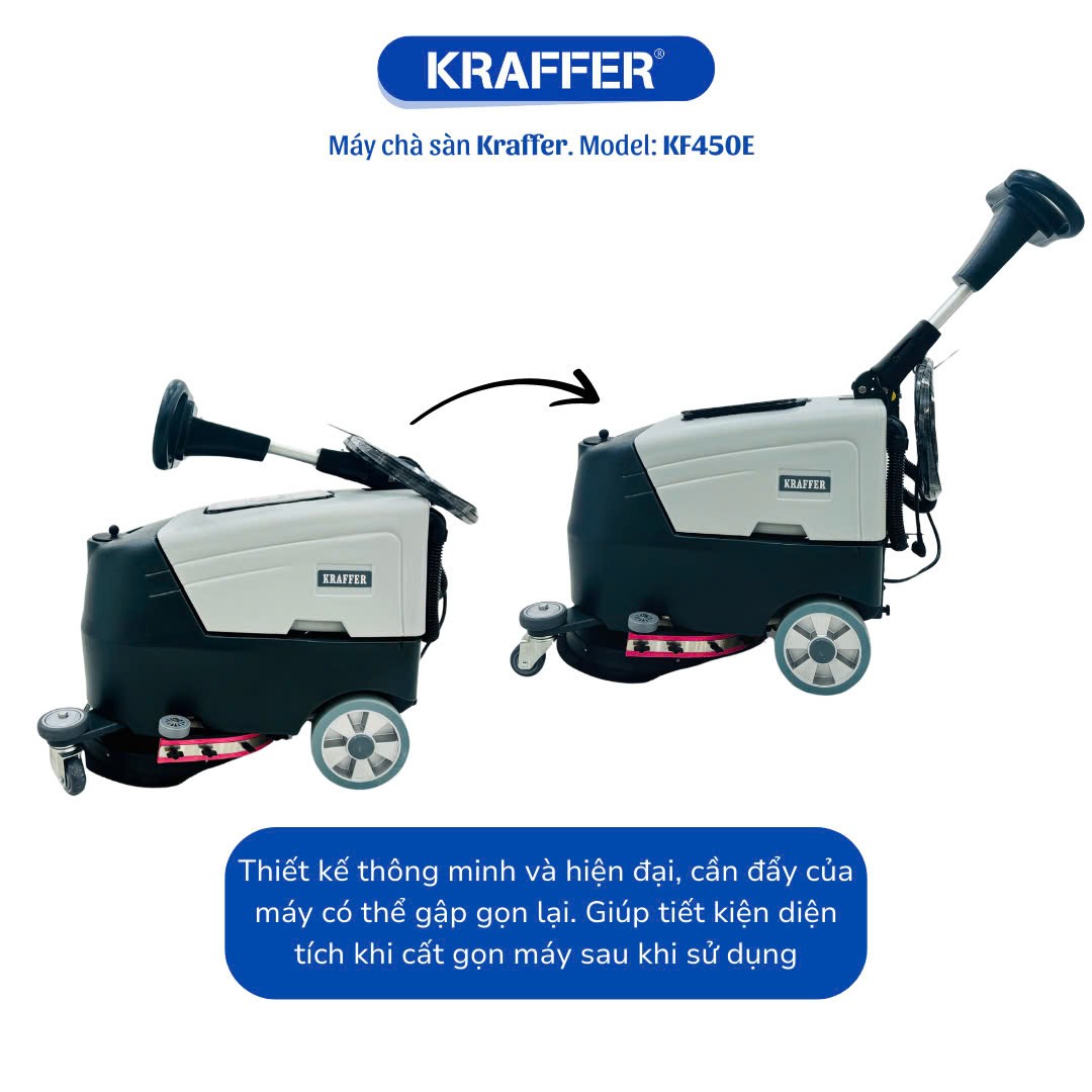 Máy chà sàn liên hợp KRAFFER KF450E (dùng điện) 