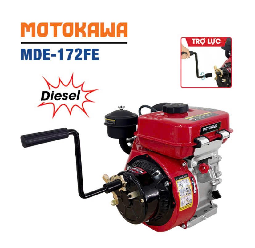 Động cơ Diesel MOTOKAWA MDE-172FE