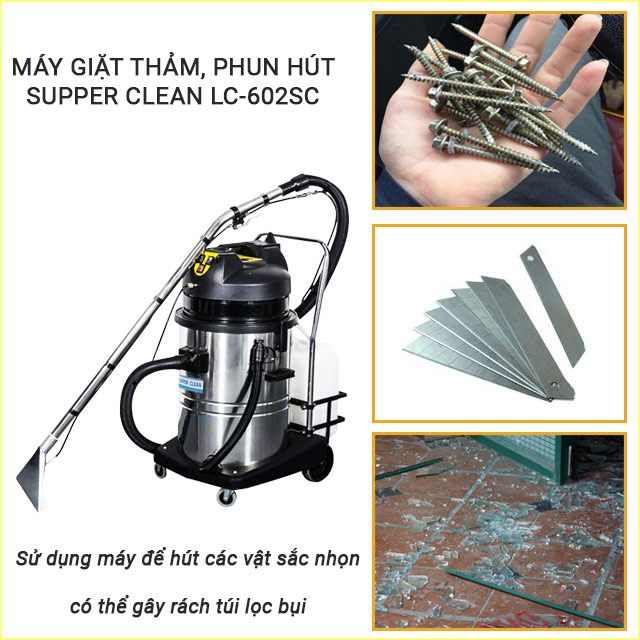 Model Supper Clean LC-602SC được tích hợp nhiều chức năng tiện dụng