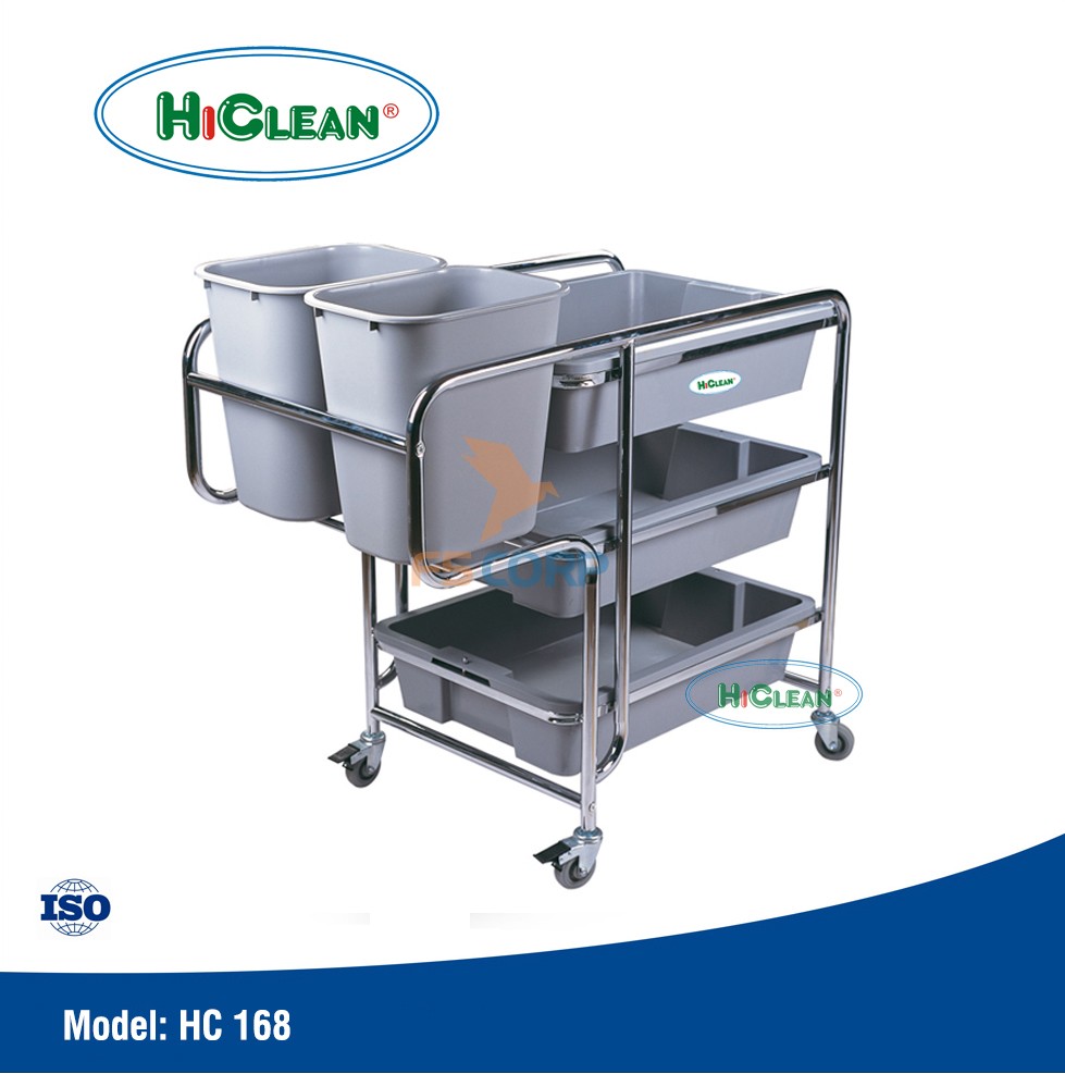 Xe thu gom thức ăn HiClean HC 168