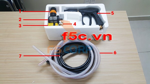 Máy phun xịt rửa xe cao áp Tonyson V2S